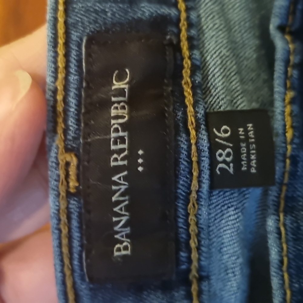 Banana Republic Denim Shorts Medium Wash Size 28/6 - Picture 11 of 12